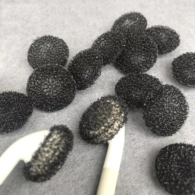 Earphone Foam Tip - Filter Sponge Black Soft Foam Earbud