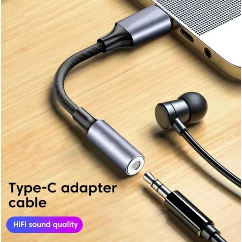 Cable Extension 3.5 - 1/2/3/4/5/6Pcs USB Type C To 3.5