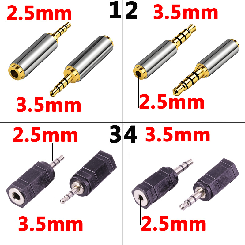 Cable Extension 3.5 - Jack 3.5 Mm Đến 2.5 Mm