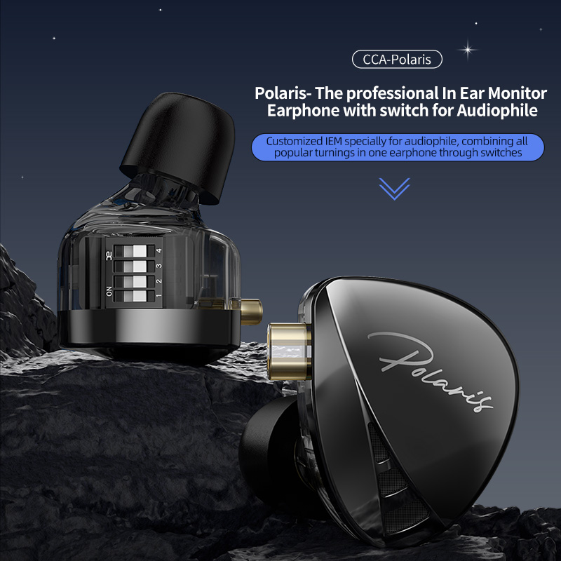 CCA Polaris Earphones HIFI Bas - đánh giá và giá Sports Earphone Hook