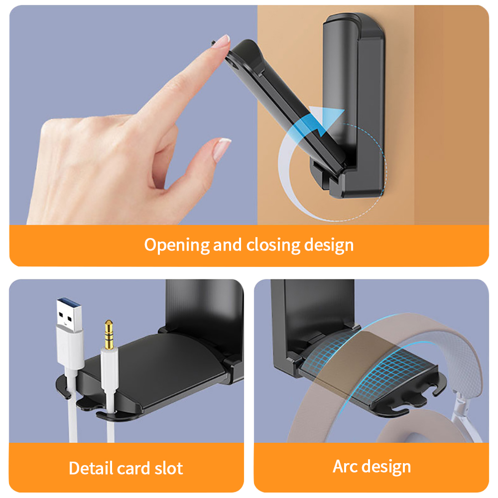 Folding Headset Stand Holder G - đánh giá và giá Headphone Stand Desk