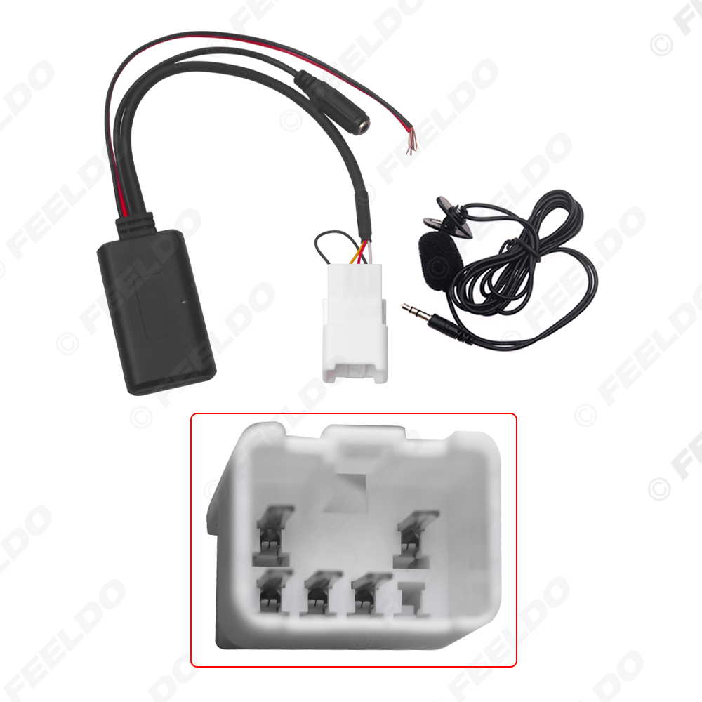 FEELDO 1PC Car 5Pin Wireless B - đánh giá và giá Bluetooth Adapter Receiver