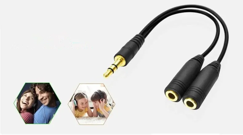 Tai Nghe Bộ Chia Dây Cáp Nối D - đánh giá và giá Earphone Splitter Jack