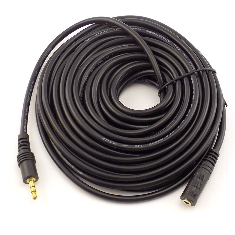 1.5/3/5/10M 3.5mm Stereo Male  - đánh giá và giá Cable Extension 3.5