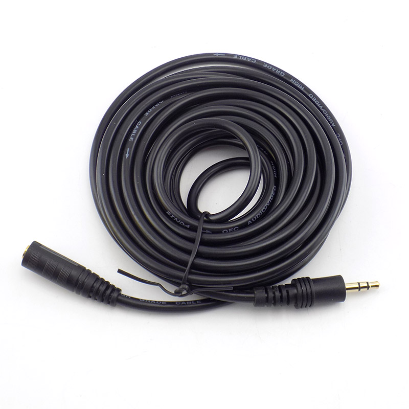 1.5/3/5/10M 3.5mm Stereo Male  - đánh giá và giá Cable Extension 3.5
