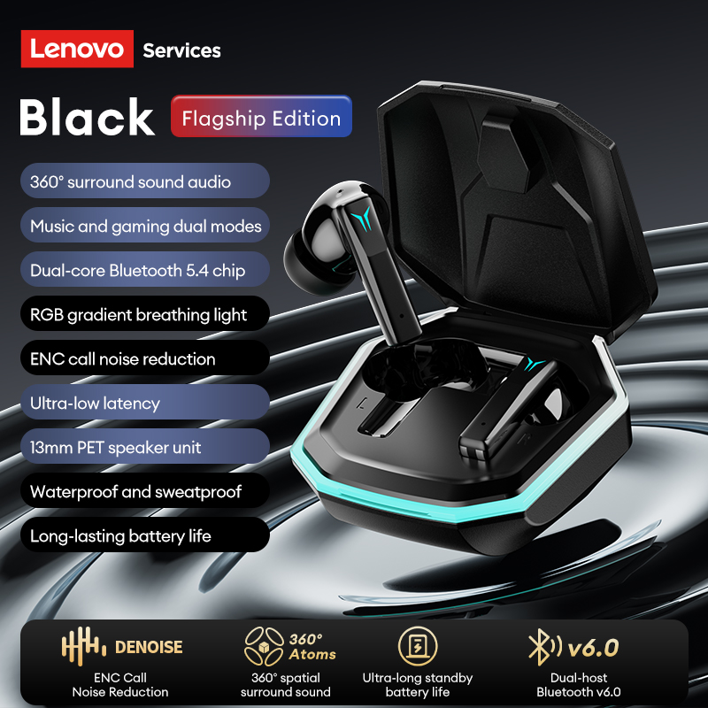 Lenovo GT105 Gaming Wireless E - đánh giá và giá Gaming Headset Rgb