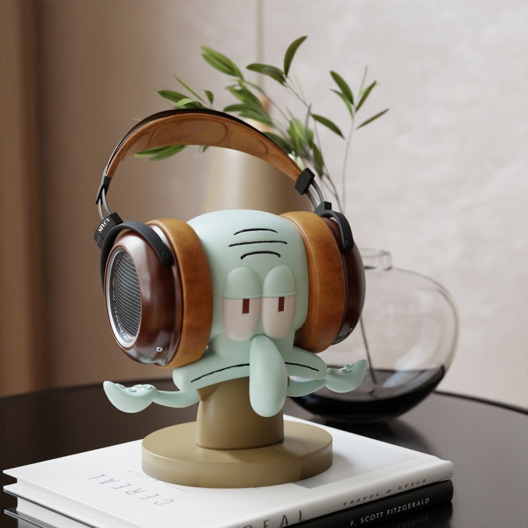 SpongeBobs SquarePants Squidwa - đánh giá và giá Headphone Stand Desk