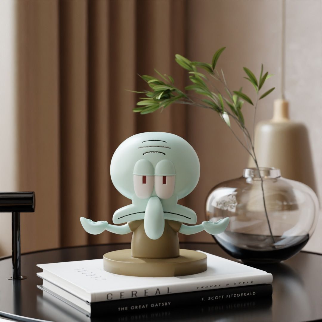 SpongeBobs SquarePants Squidwa - đánh giá và giá Headphone Stand Desk