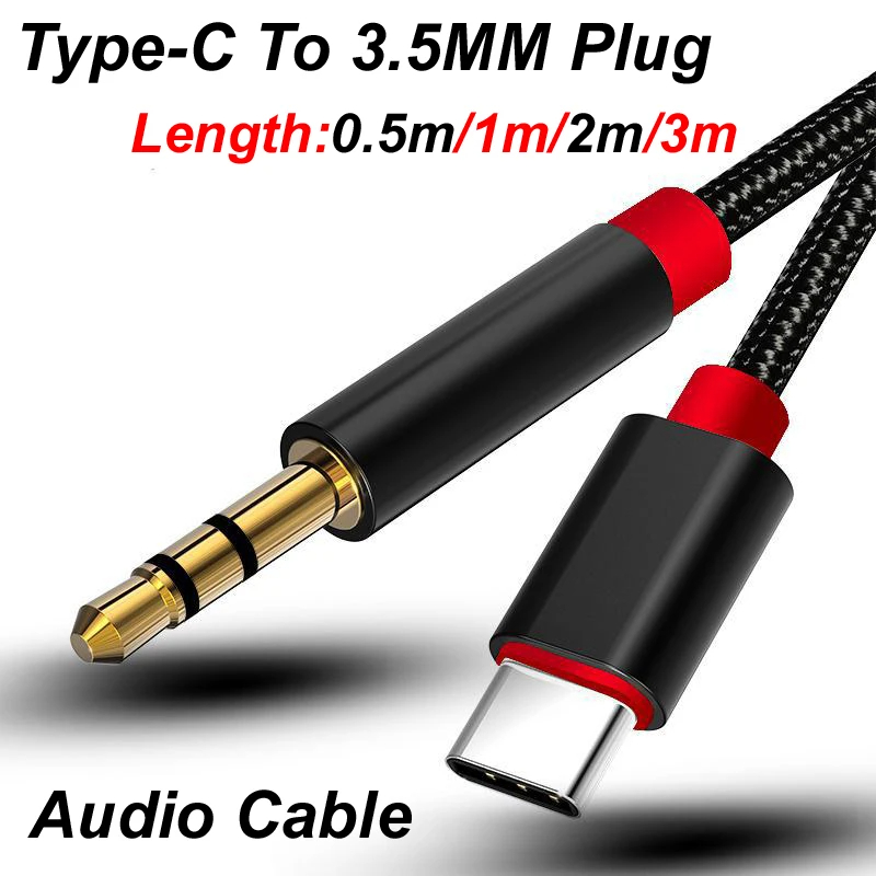 0.5m/1m/2m/3m Type-C USB-C To  - đánh giá và giá Cable Extension 3.5
