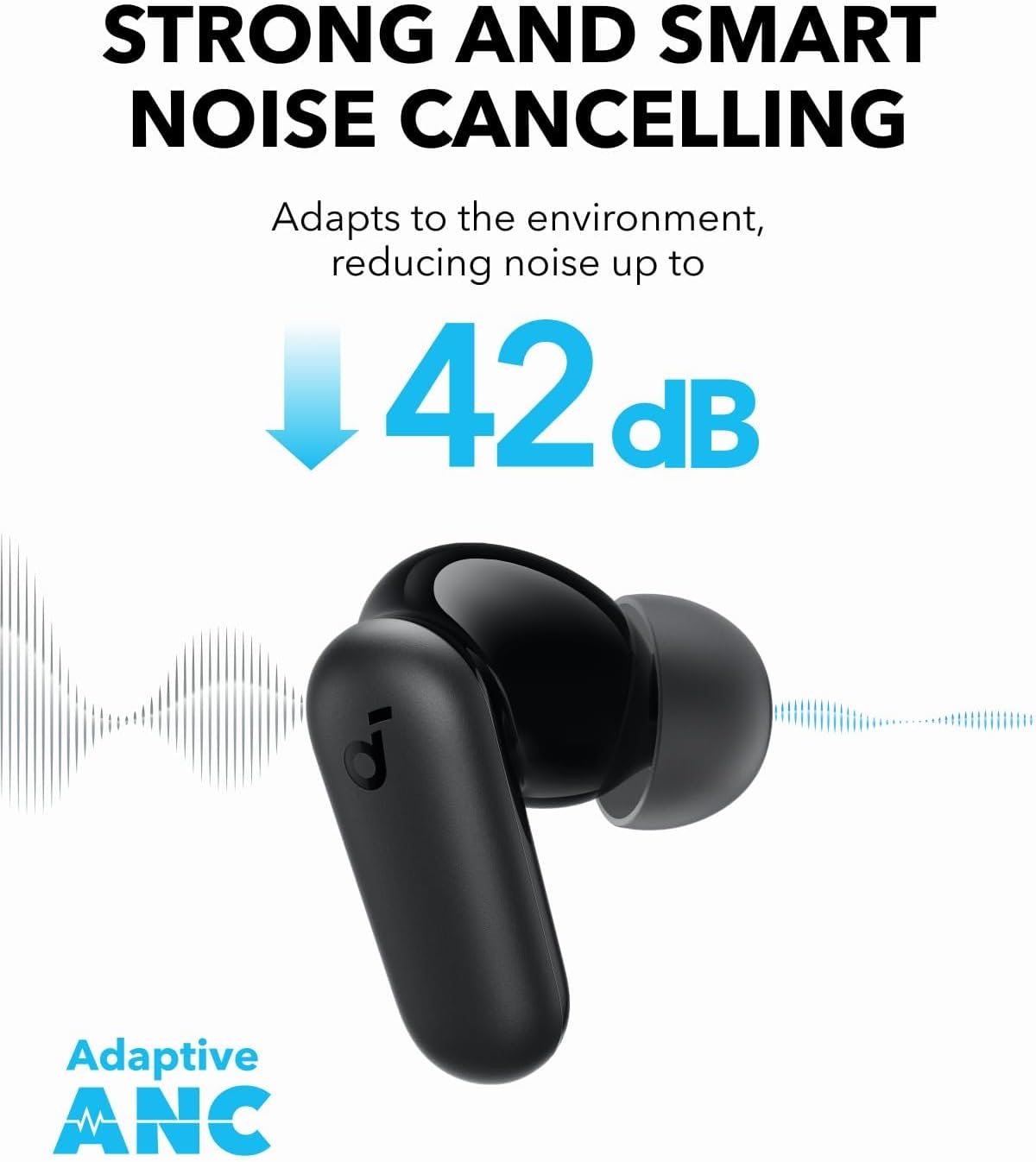 By Anker Soundcore P30i Intell - đánh giá và giá Noise Cancelling Headphone