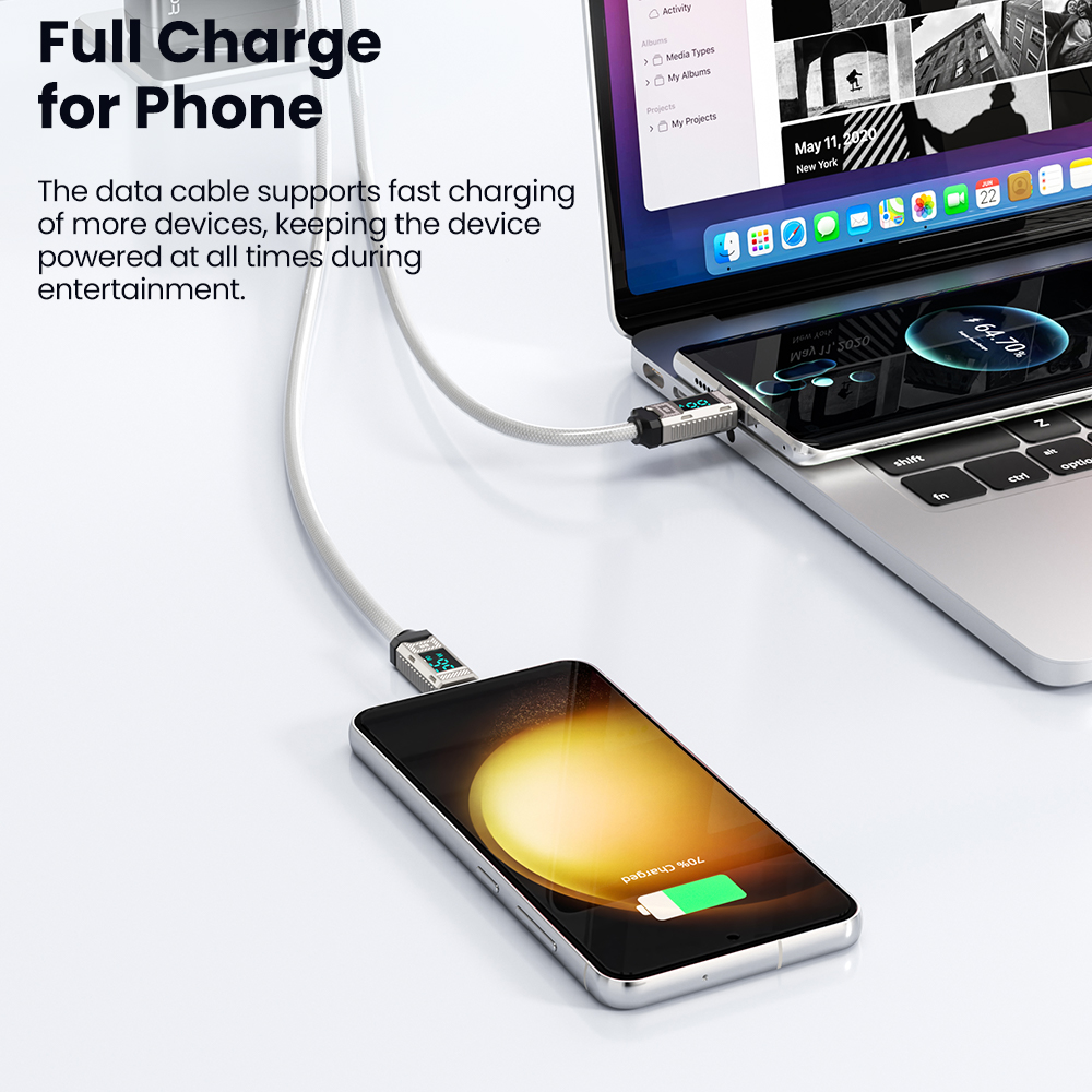 Toocki PD 66W USB C Cable 6A D - đánh giá và giá Usb C Earphone