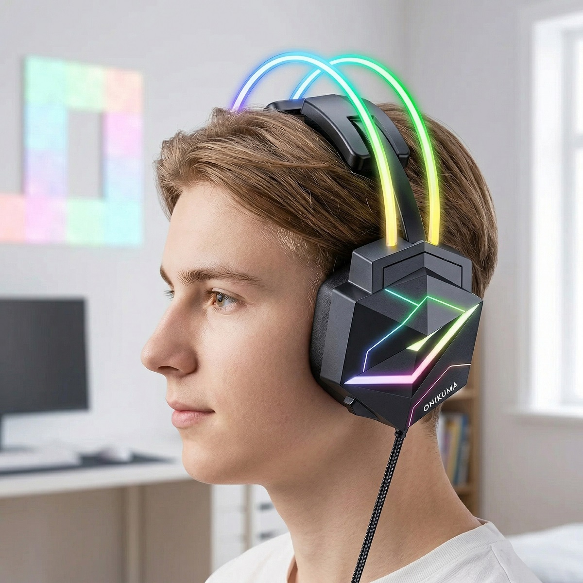 ONIKUMA Gaming Headset Wired H - đánh giá và giá Gaming Headset Rgb