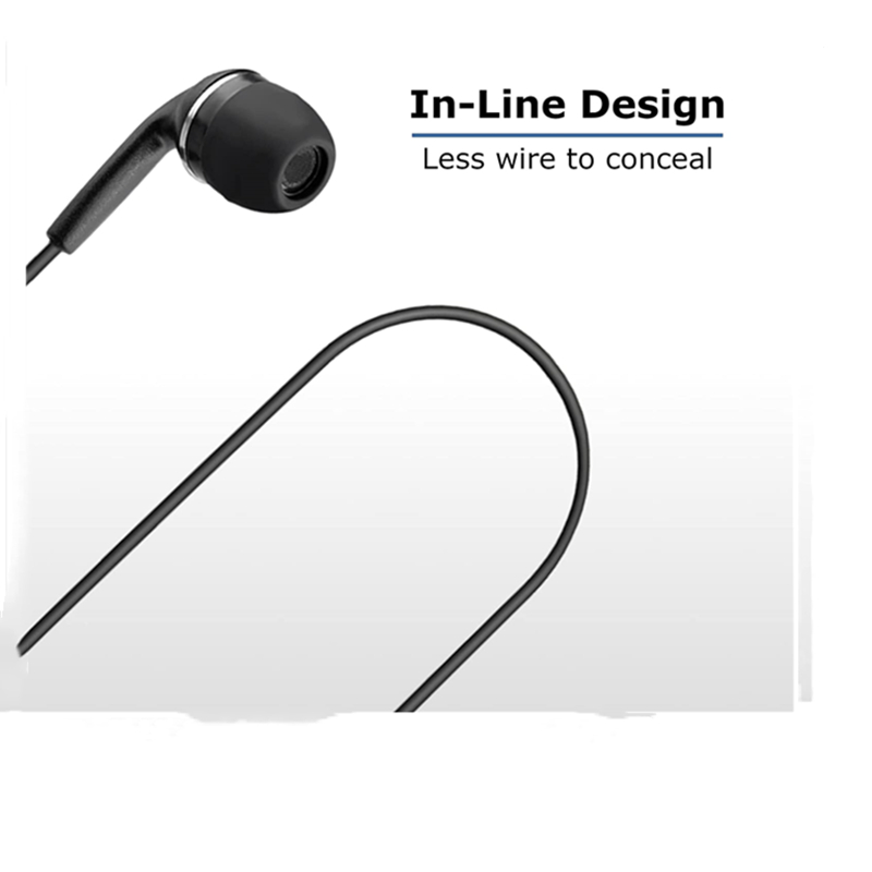 Rubber Earpiece and Mic Headse - đánh giá và giá Wired Earphone Mic