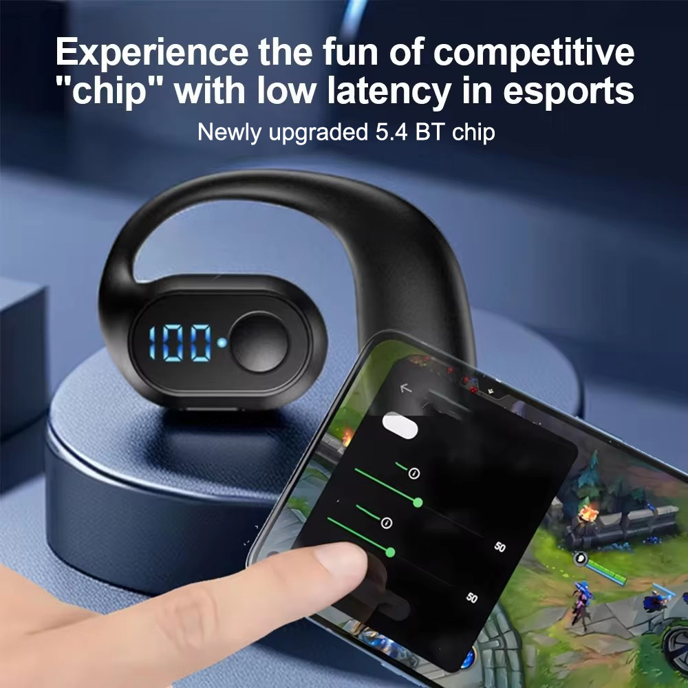 Wireless Bluetooth 5.4 Ear Hoo - đánh giá và giá Sports Earphone Hook