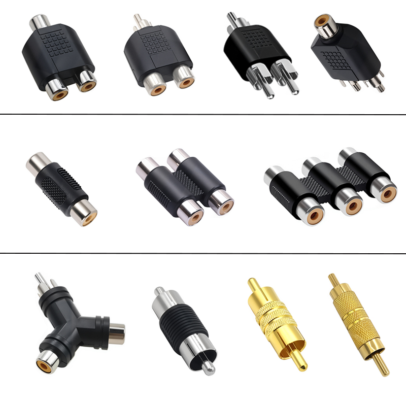 5pcs RCA Jack Female To Male P - đánh giá và giá Audio Splitter Y