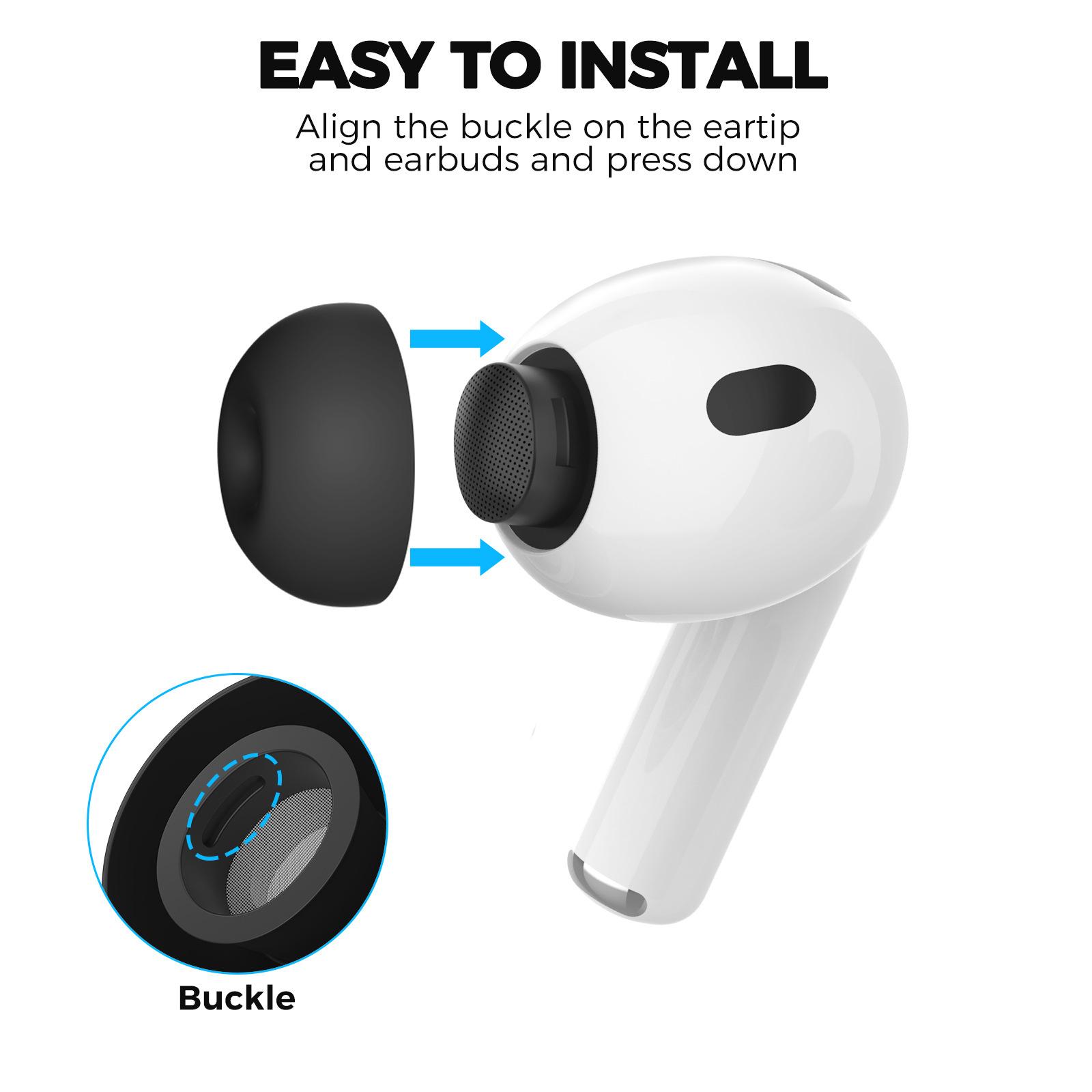 For AirPods Pro 3 XDcase 4 Pai - đánh giá và giá Silicone Ear Tip Replacement
