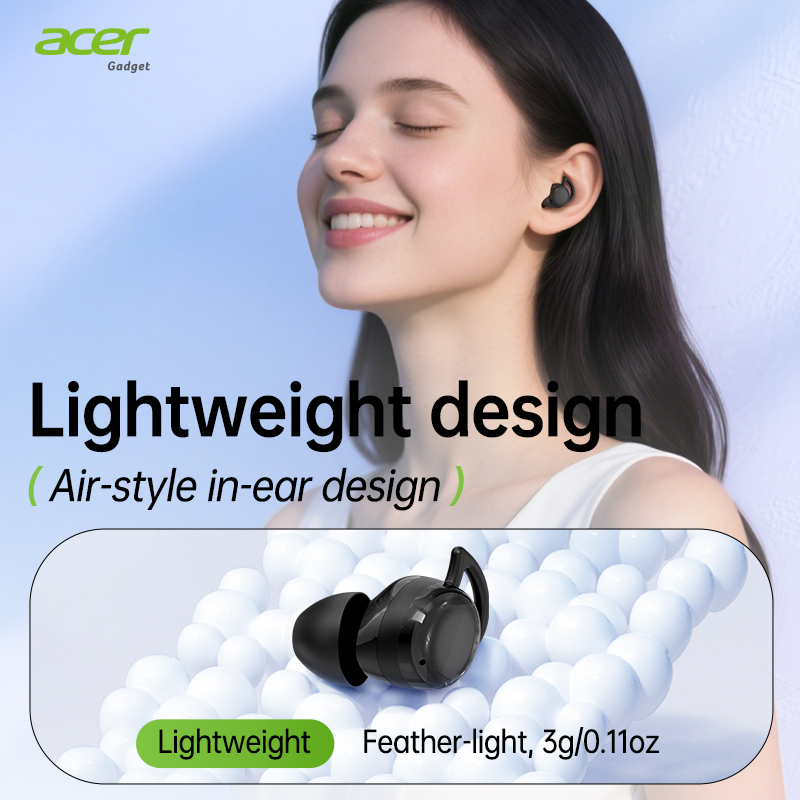 Original Acer OHR557 In Ear Bl - đánh giá và giá Sports Earphone Hook