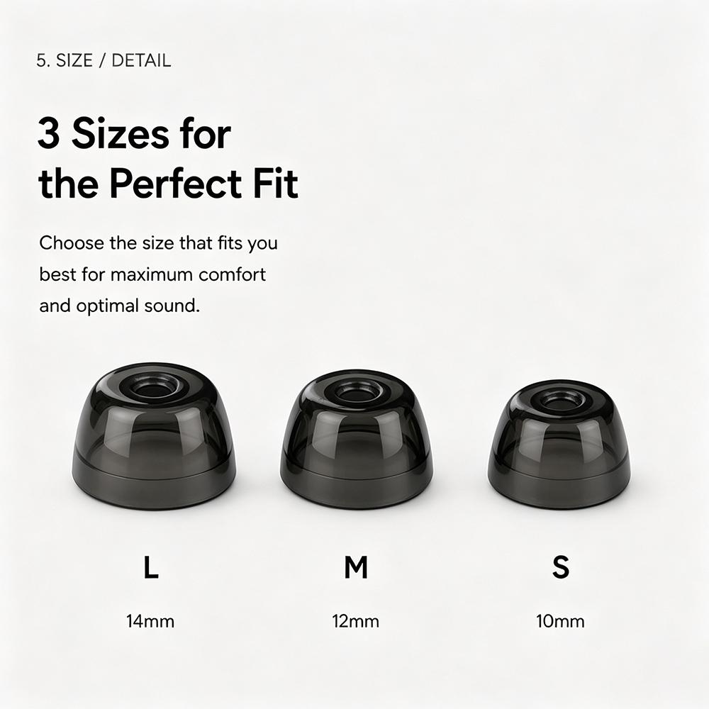 XDcase 3 Pairs in 1 Replacemen - đánh giá và giá Earphone Foam Tip