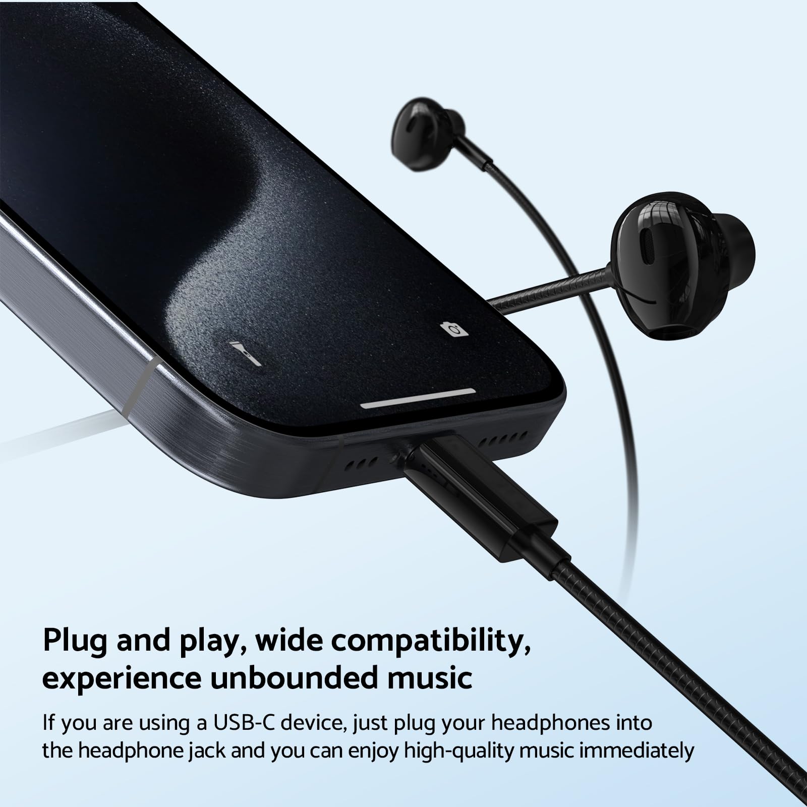 Type C 3.5mm HIFI Stereo Wired - đánh giá và giá Wired Earphone Mic