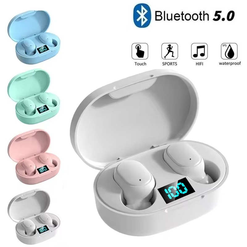 A6S TWS Earphone Wireless Blue - đánh giá và giá Wireless Earbuds Tws
