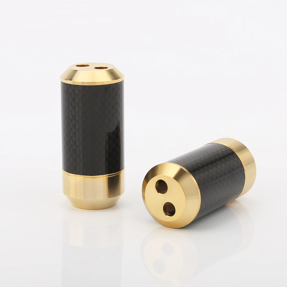 Audiocrast Carbon fiber Gold P - đánh giá và giá Audio Splitter Y