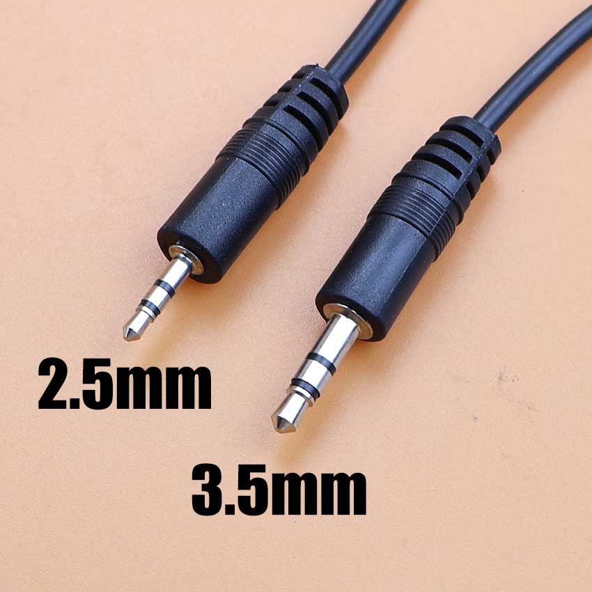 1pcs 2.5mm 3.5mm Mono Stereo A - đánh giá và giá Audiophile Headphone Wired