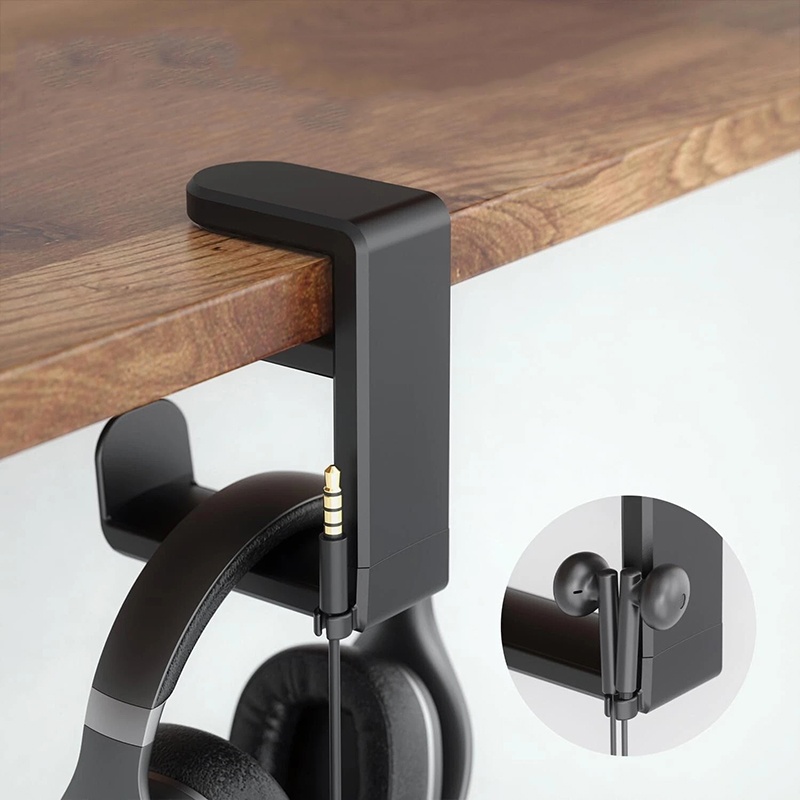 Universal Desktop 360° Rotatin - đánh giá và giá Headphone Stand Desk