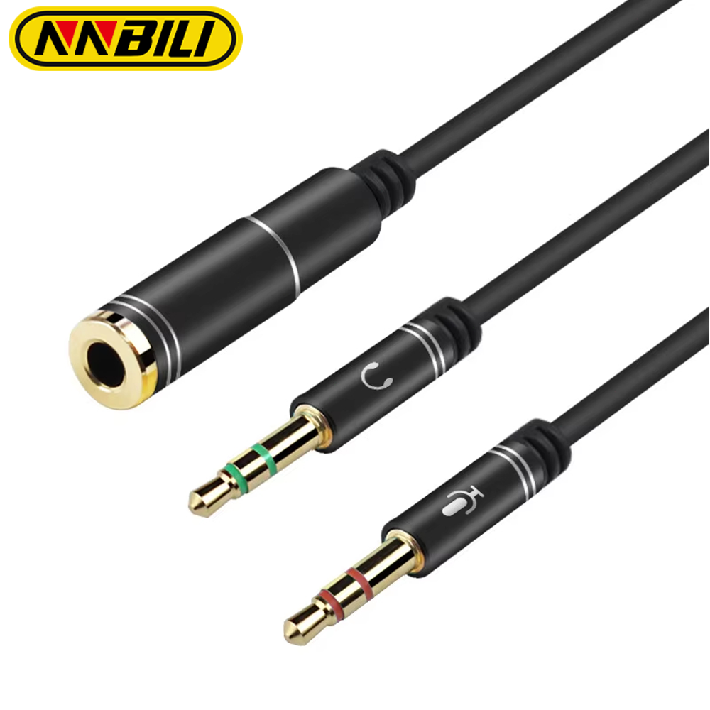 NNBILI Mini Jack 3.5 Microphon - đánh giá và giá Earphone Splitter Jack