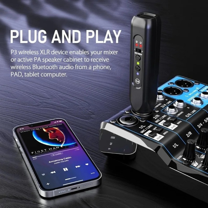 Wireless XLR Bluetooth Receive - đánh giá và giá Bluetooth Adapter Receiver