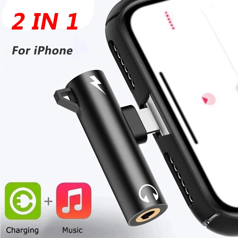 2 In1 Adapter Splitter For iPh - đánh giá và giá Earphone Splitter Jack