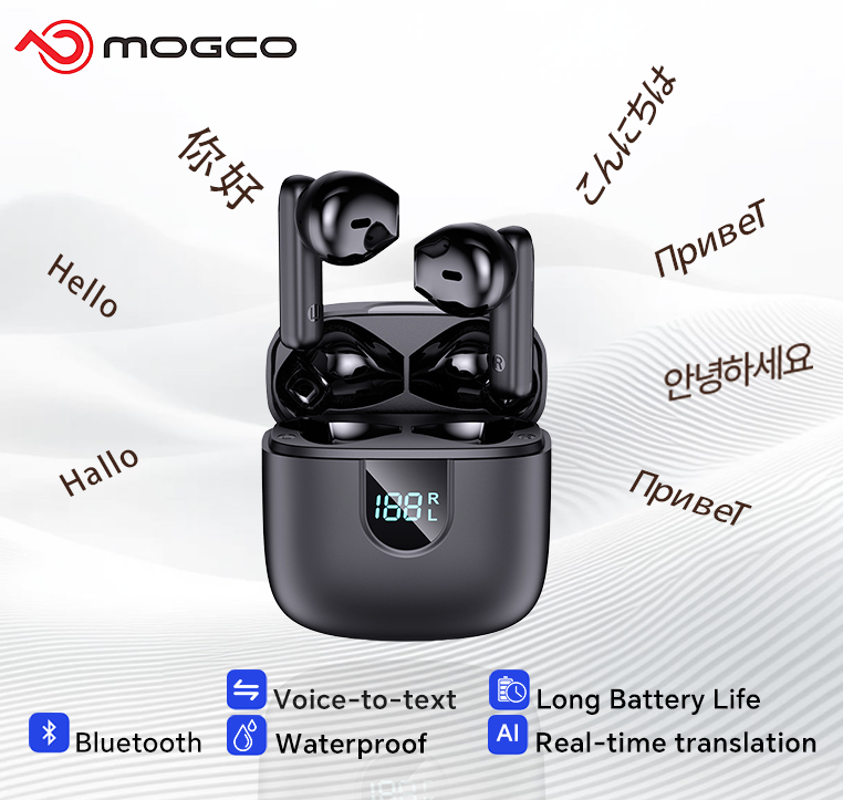 A18 AI Translator Earbuds  164 - đánh giá và giá Noise Cancelling Headphone