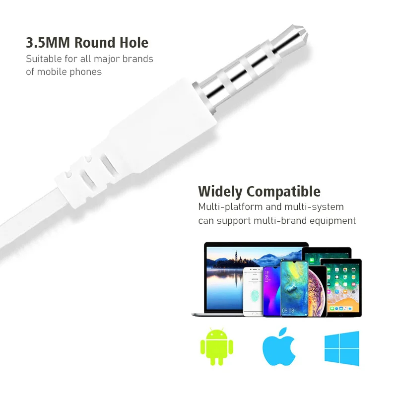 1/2/3/4Pcs Universal 3.5mm Ste - đánh giá và giá Wired Earphone Mic
