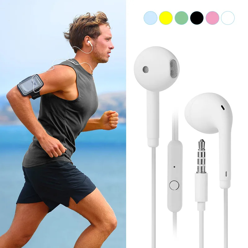 1/2/3/4Pcs Universal 3.5mm Ste - đánh giá và giá Wired Earphone Mic