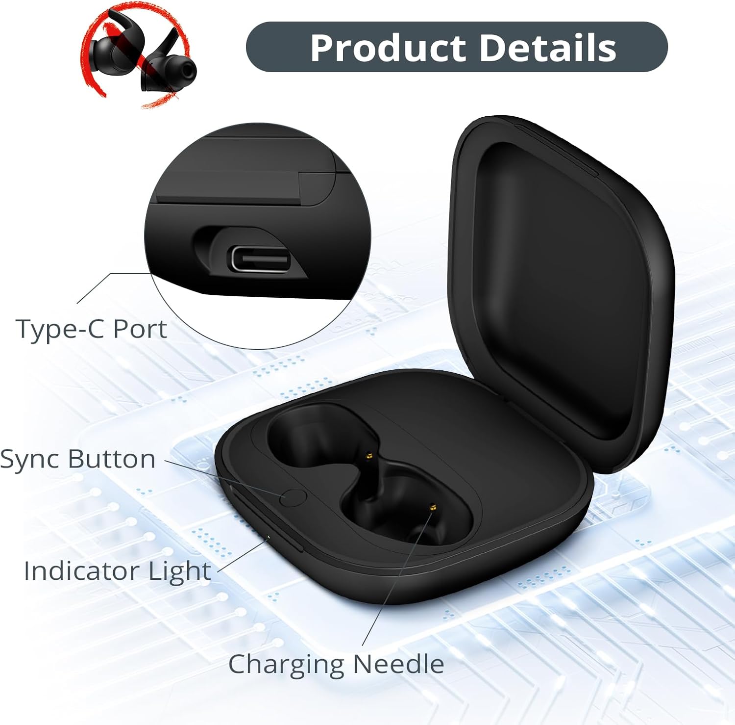 700mAh Battery Earphone Chargi - đánh giá và giá Usb C Earphone