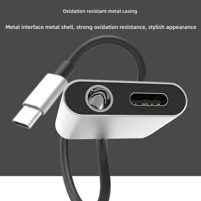 2 in 1 Audio Adapter Type C To - đánh giá và giá Audiophile Headphone Wired