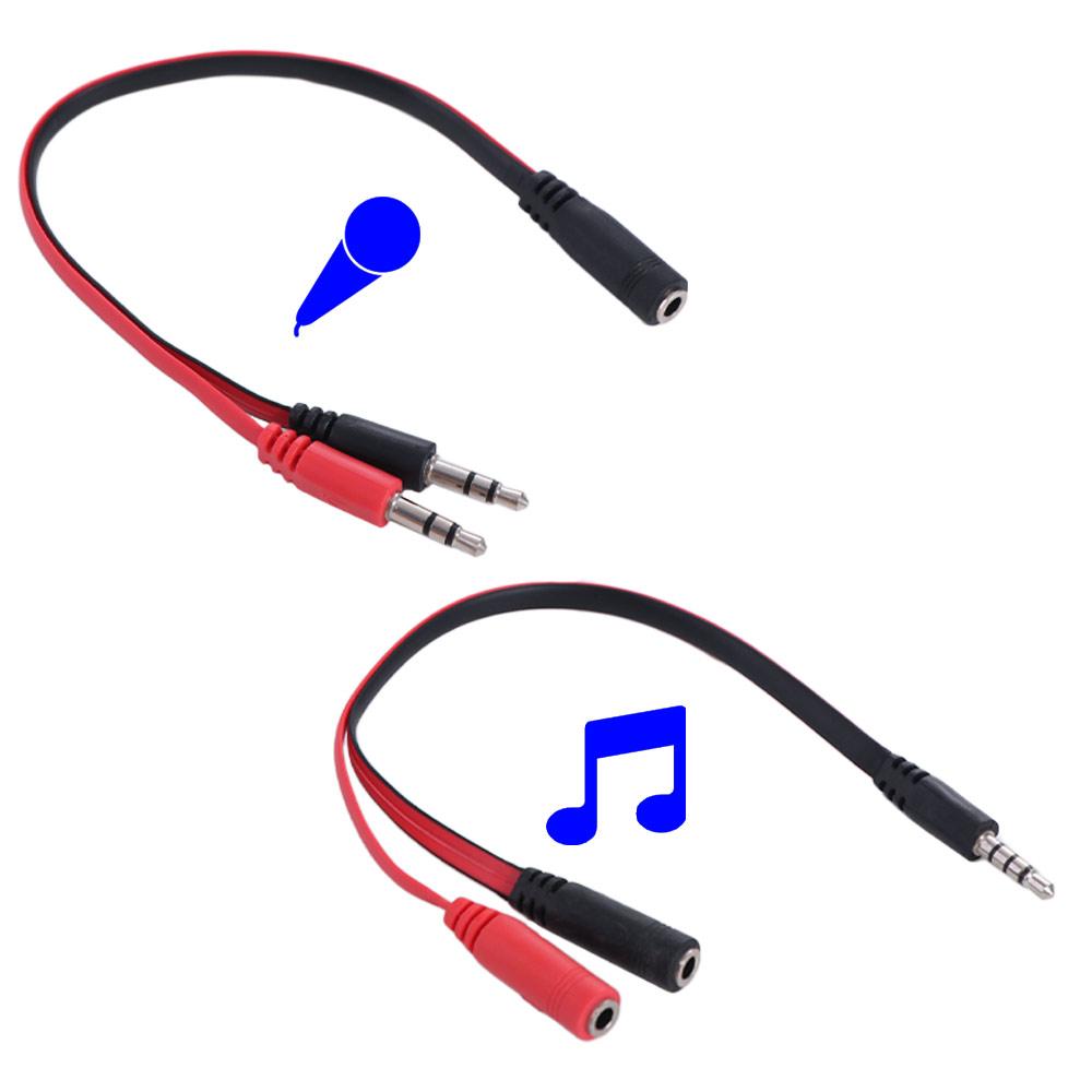 1 Male To 2 Female 3.5 Jack Au - đánh giá và giá Earphone Splitter Jack