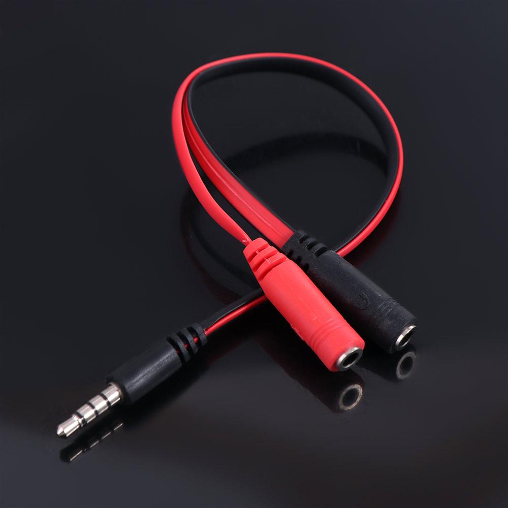 1 Male To 2 Female 3.5 Jack Au - đánh giá và giá Earphone Splitter Jack