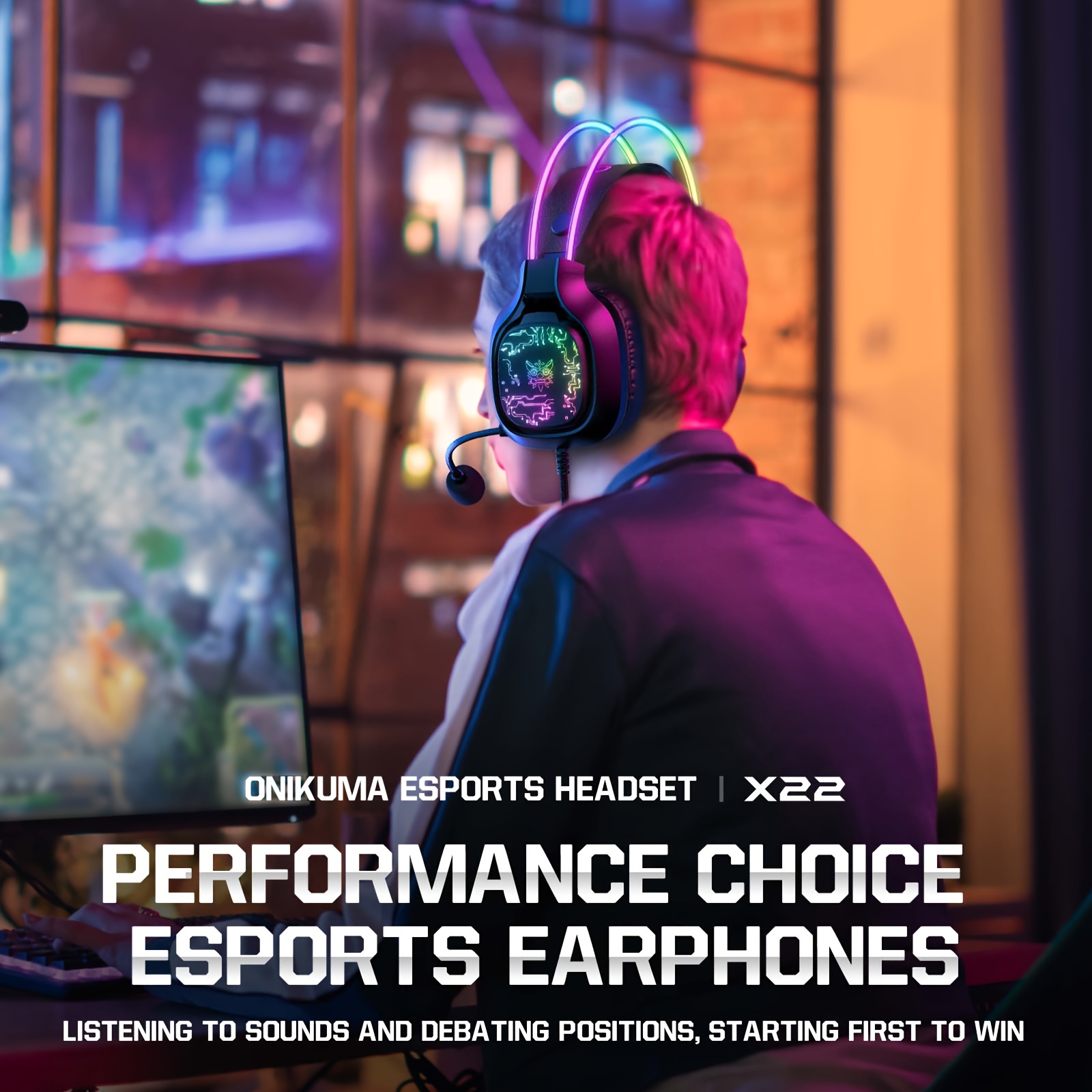 ONIKUMA X22 Gaming Headset RGB - đánh giá và giá Gaming Headset Rgb