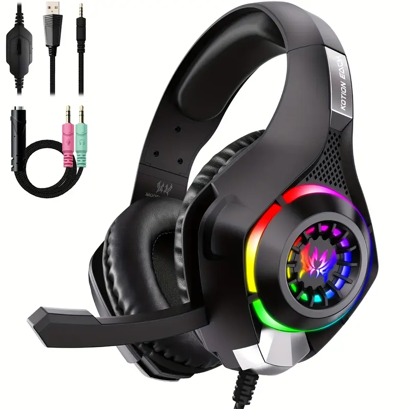 Gaming Headset for PC, PS4, PS - đánh giá và giá Gaming Headset Rgb