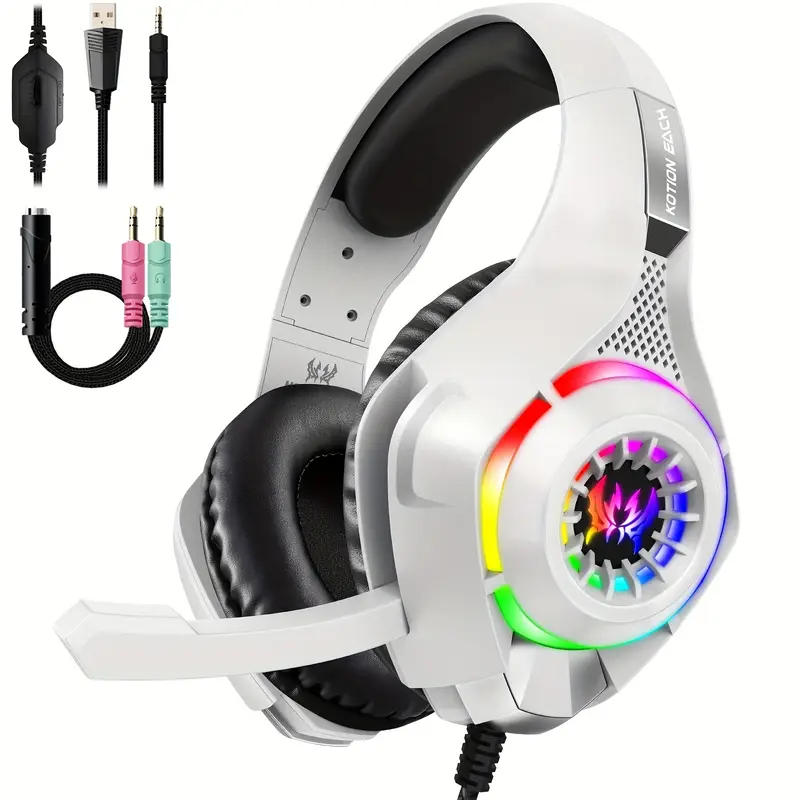 Gaming Headset for PC, PS4, PS - đánh giá và giá Gaming Headset Rgb