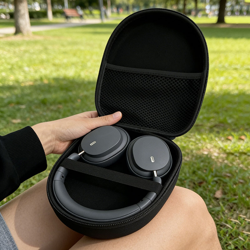 Multi-Functional Black EVA Har - đánh giá và giá Headphone Case Hard
