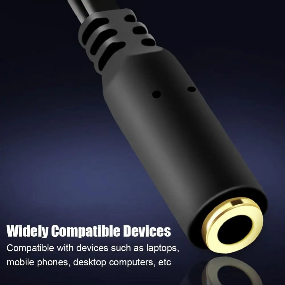 3.5mm Headphone Microphone Aud - đánh giá và giá Audio Splitter Y