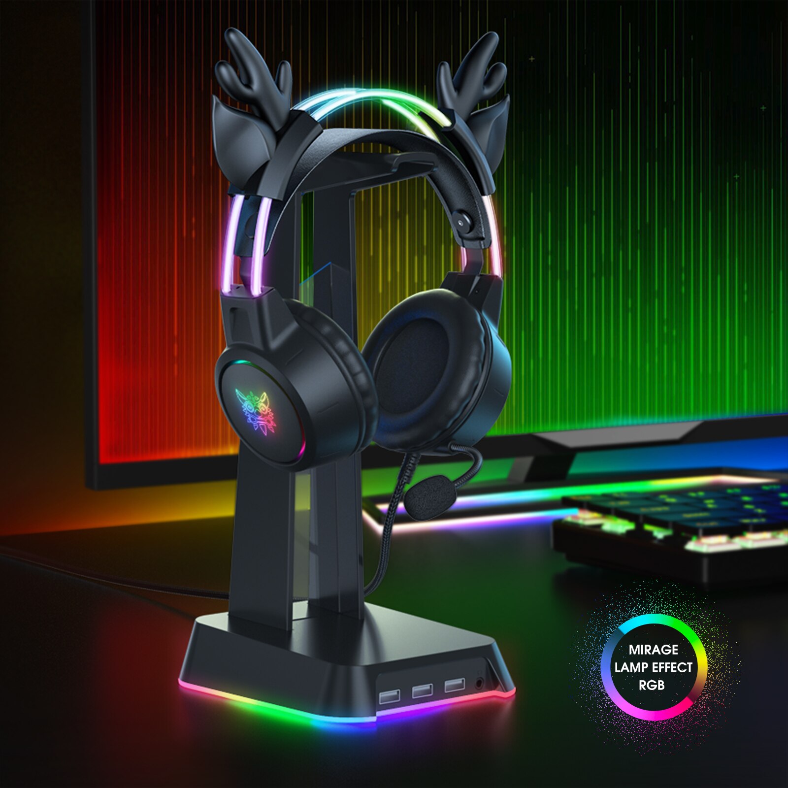 ONIKUMA Gaming Headset for 202 - đánh giá và giá Gaming Headset Rgb