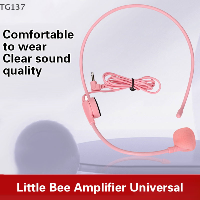 1Pcs 3.5MM Pink Headworn Wired - đánh giá và giá Wired Earphone Mic