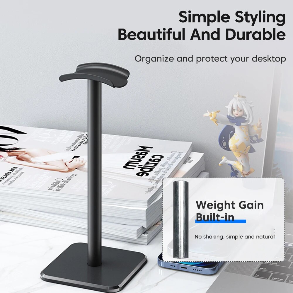 Universal Headphone Stand Alum - đánh giá và giá Headphone Stand Desk