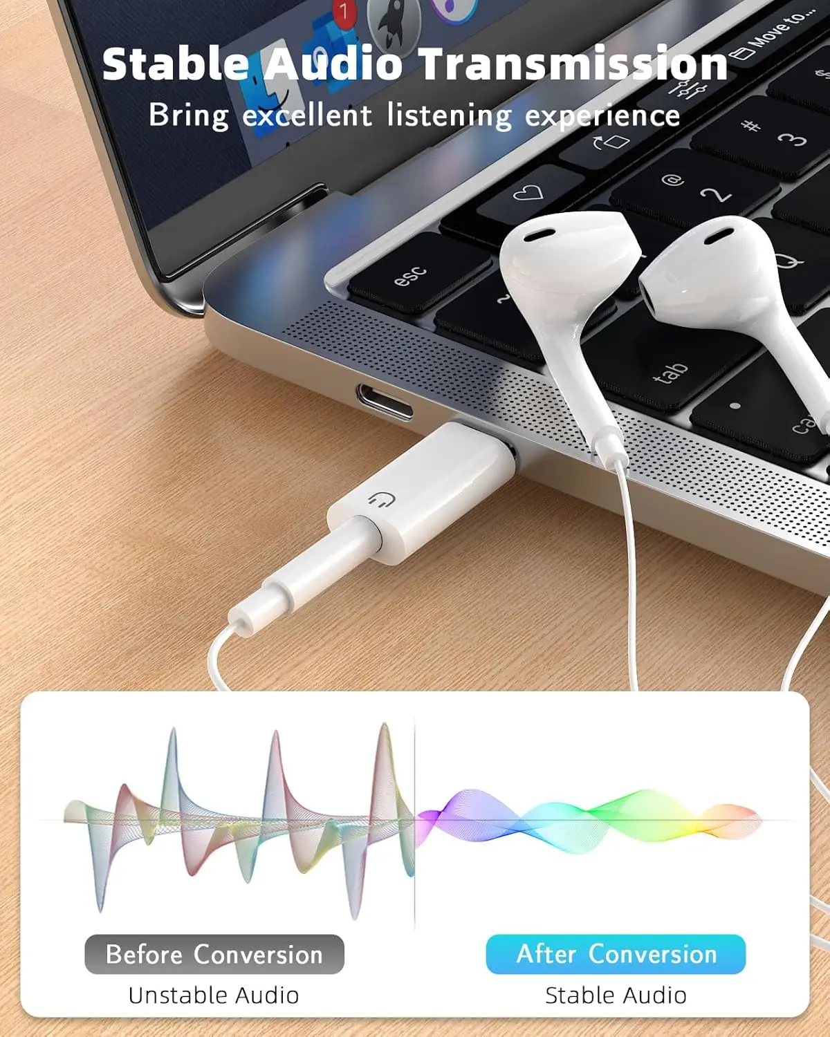 USB C to 3.5mm Earphone Adapte - đánh giá và giá Usb C Earphone