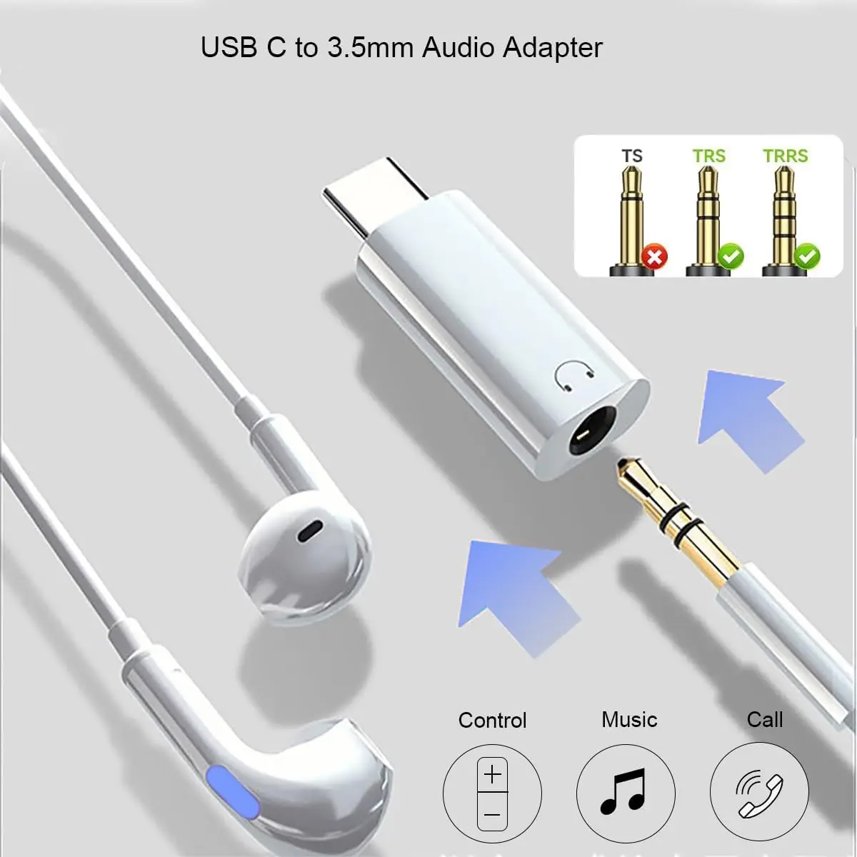 USB C to 3.5mm Earphone Adapte - đánh giá và giá Usb C Earphone