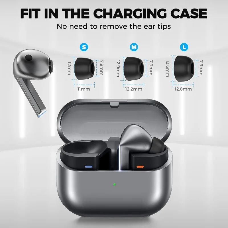 6-3Pairs For Samsung Galaxy Bu - đánh giá và giá Earphone Foam Tip