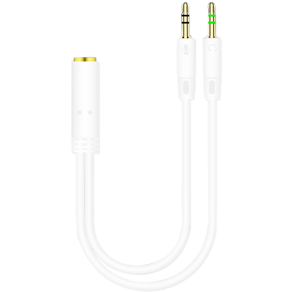 3.5mm Jack 2 Male To 1 Female  - đánh giá và giá Audio Splitter Y