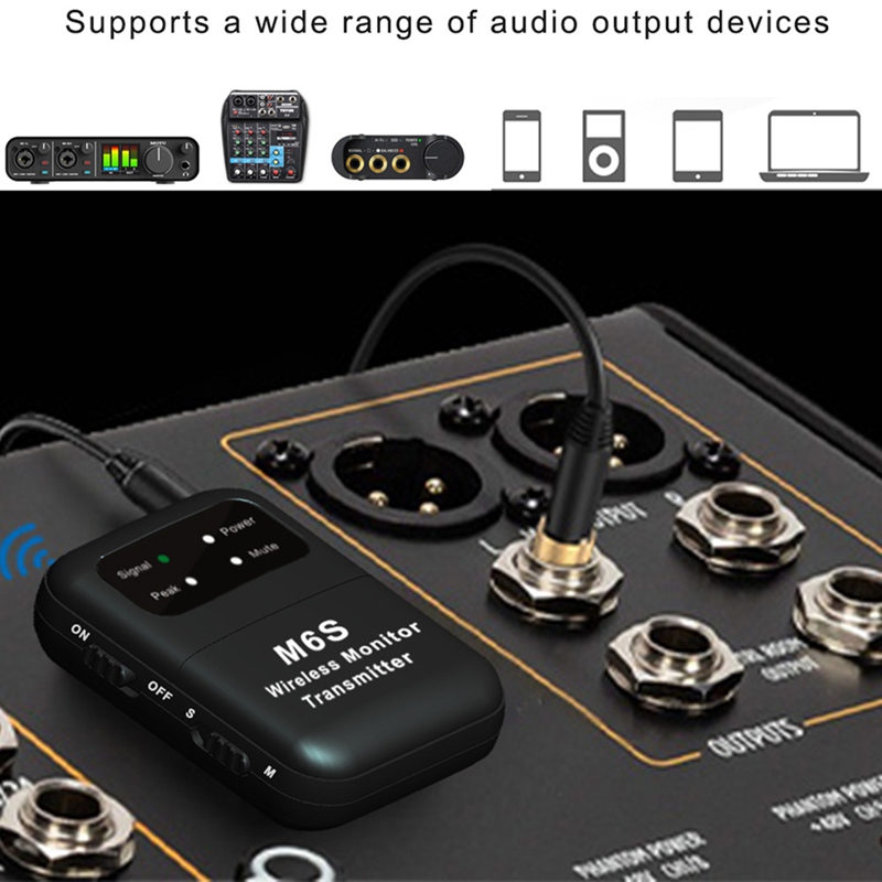A73E-2.4G Wireless In Ear Moni - đánh giá và giá In Ear Monitor Iem